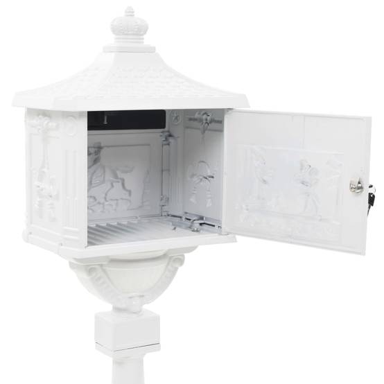 Boîte aux lettres Blanc 43 X 30 cm - Prolenta Premium - Image 9