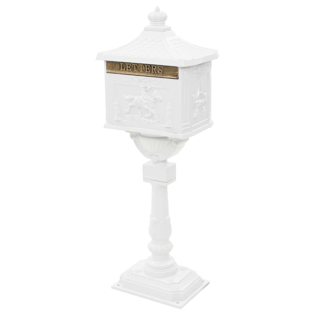 Boîte aux lettres Blanc 43 X 30 cm - Prolenta Premium - Image 2