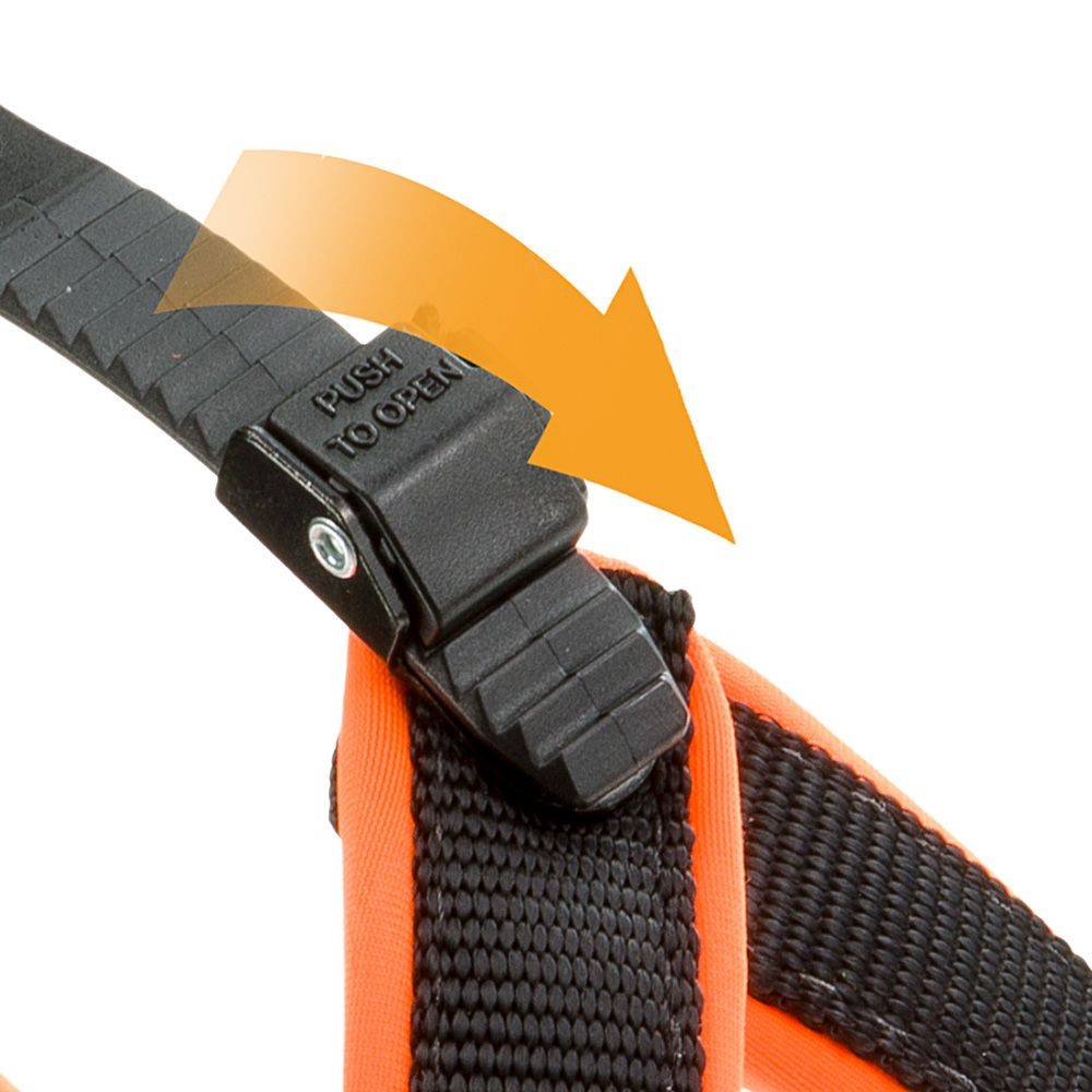 Ferplast - Ferplast Harnais ergonomique pour chiens AGILA FLUO 2, ajustement parfait, fermeture pratique avec lacet, rembourrage souple, A=B 36÷42 cm 15 mm - Image 3