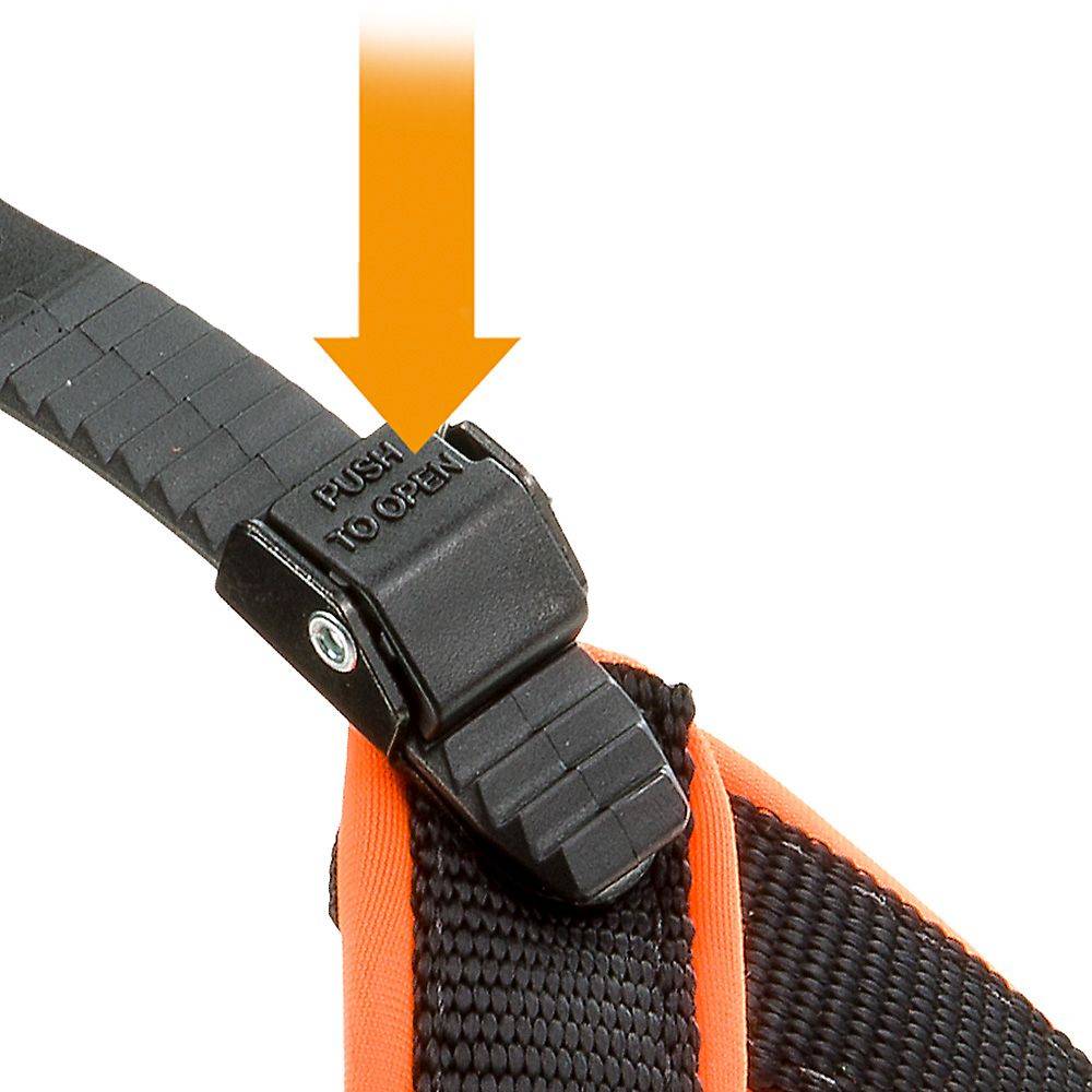 Ferplast - Ferplast Harnais ergonomique pour chiens AGILA FLUO 2, ajustement parfait, fermeture pratique avec lacet, rembourrage souple, A=B 36÷42 cm 15 mm - Image 4