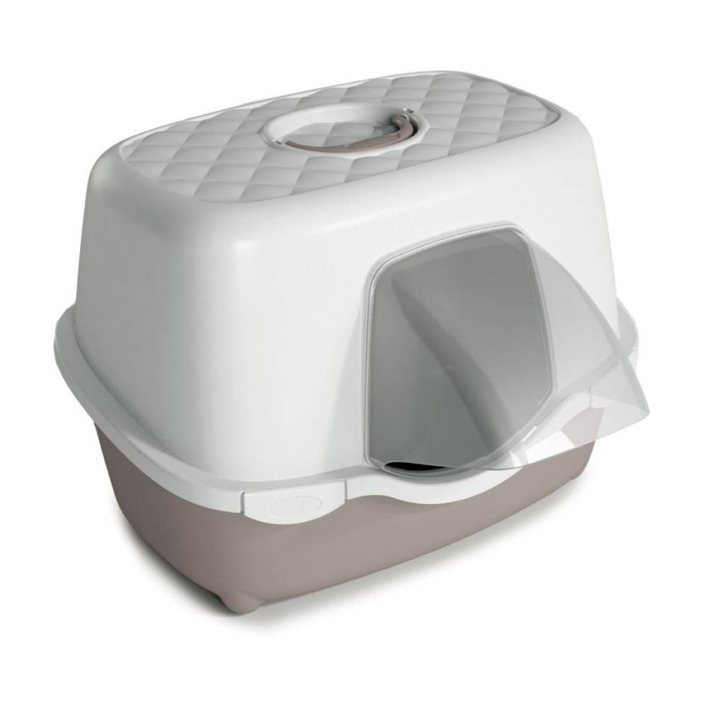 animallparadise - Maison de toilette pour extérieur 56 x 55 x H 39 cm pour chat - Image 2