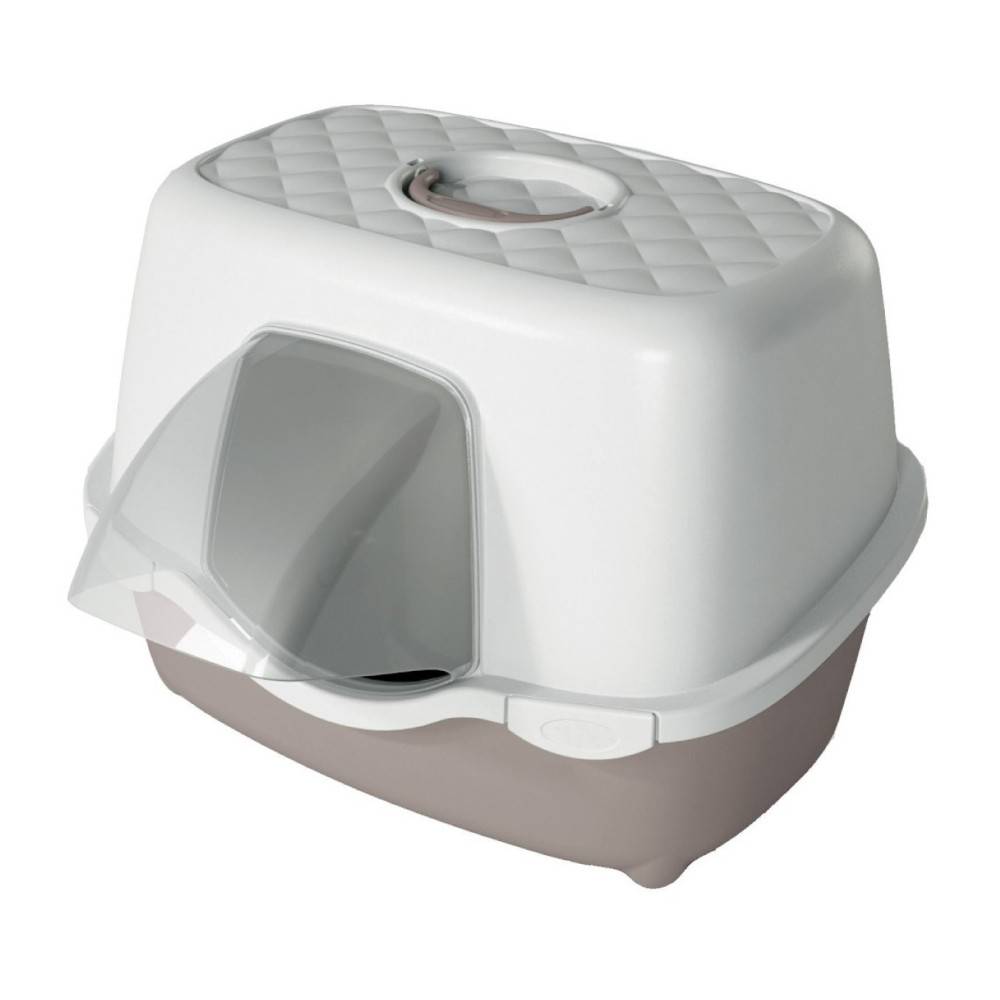animallparadise - Maison de toilette pour extérieur 56 x 55 x H 39 cm pour chat - Image 1