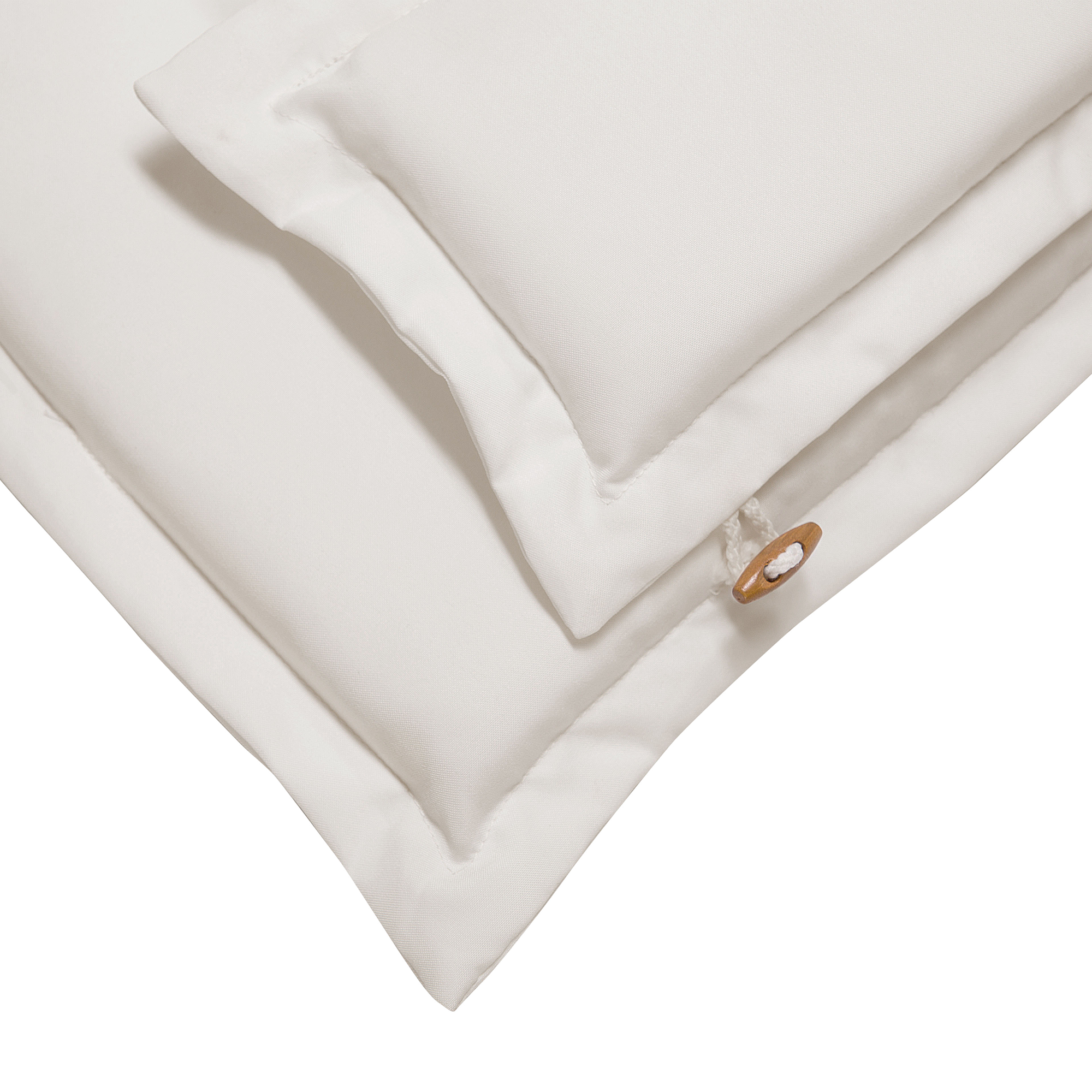 Beliani - Coussin d'assise d'extérieur Polyester Blanc cassé MAUI - Beliani - Image 5