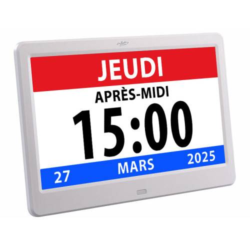 Horloge numérique avec fonction cadre photo et rappel MAGNETICLAND - Image 1