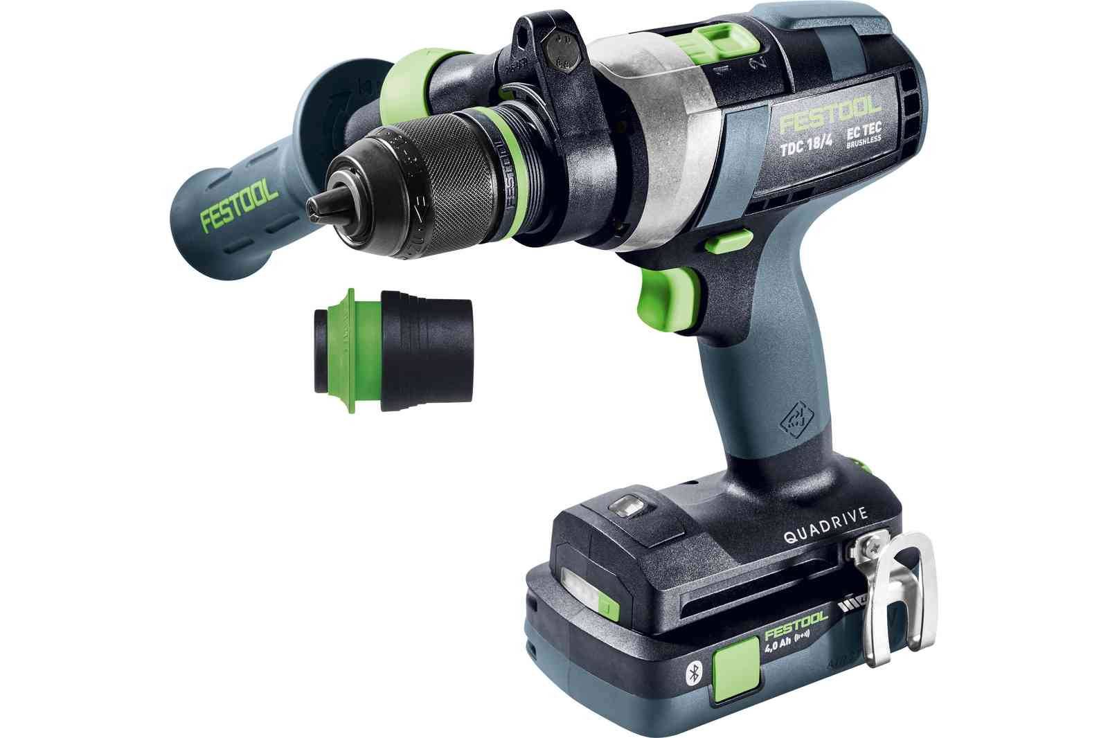 Perceuse-visseuse sans fil QUADRIVE TDC 18/4 5,2/4,0 I-Set | 577243 - Festool - Image 2