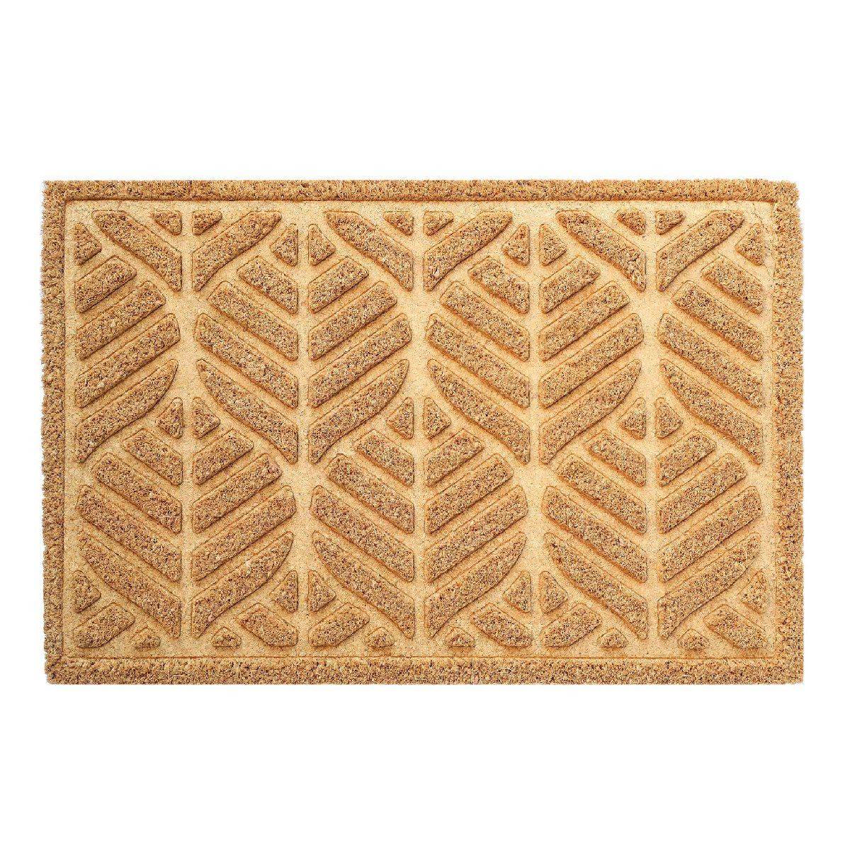 Paillasson Rectangulaire "Palmette" 40x60cm Naturel