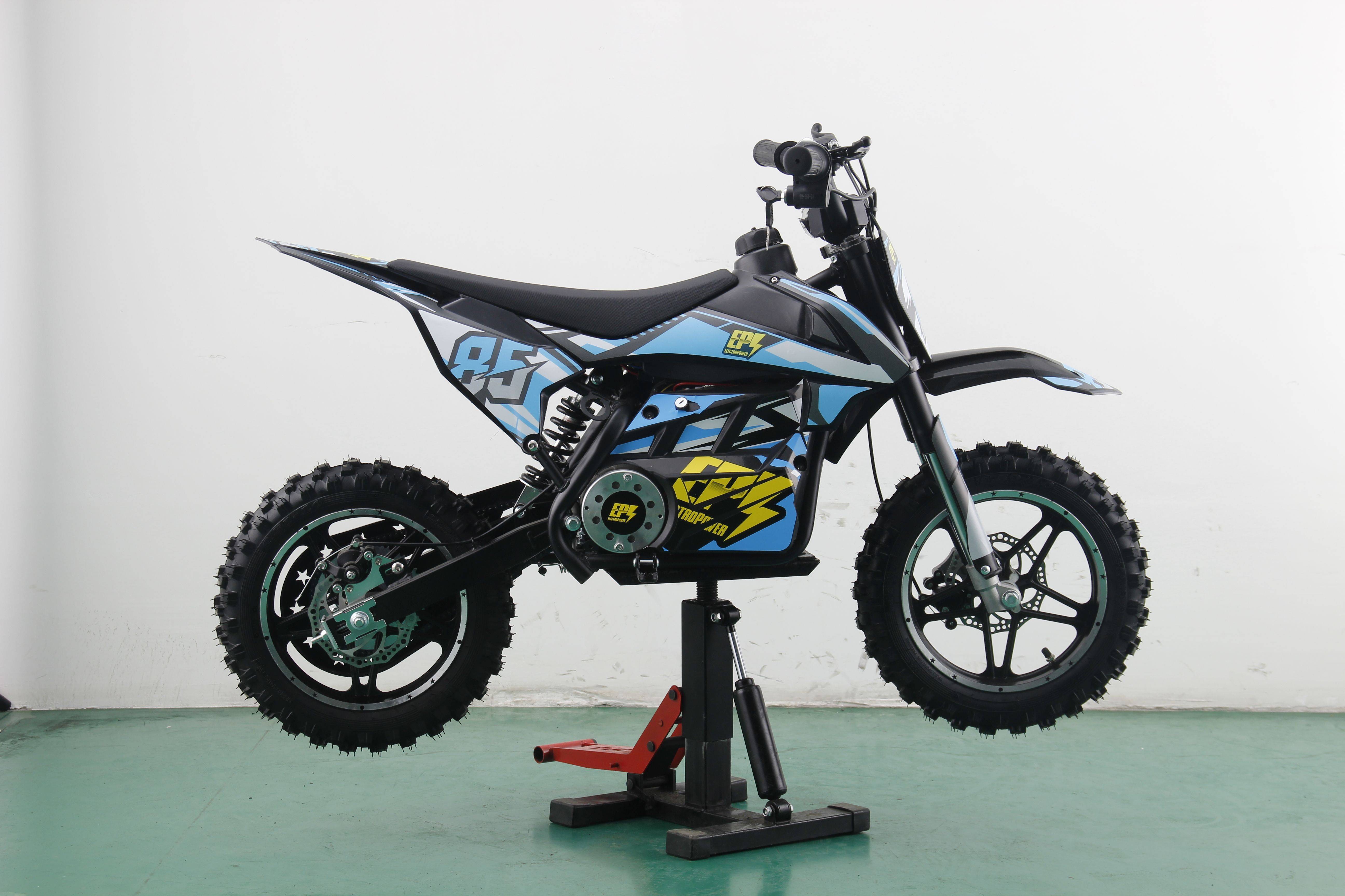 Mini moto électrique 1000W Bleu - Image 3