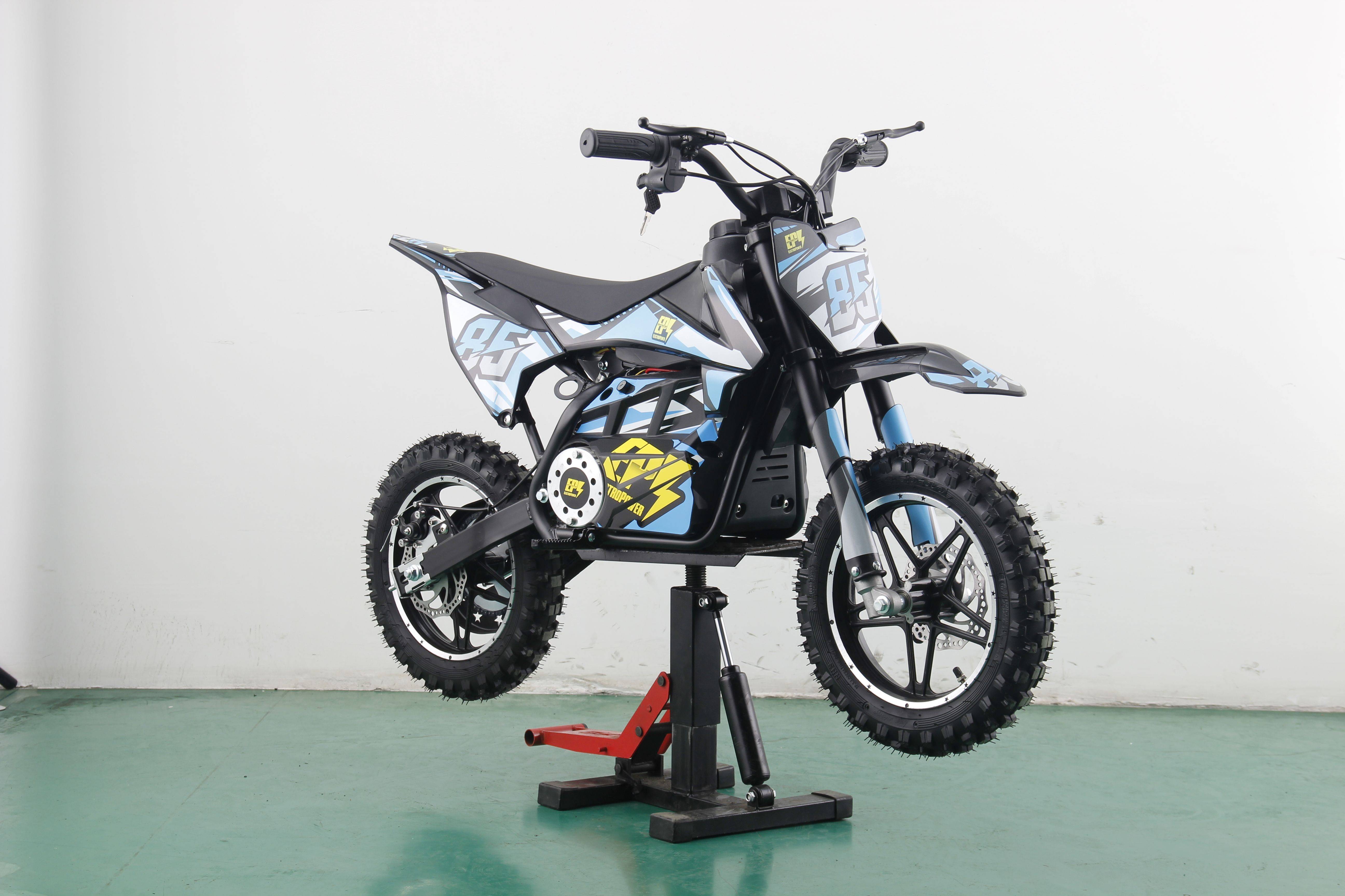 Mini moto électrique 1000W Bleu - Image 1
