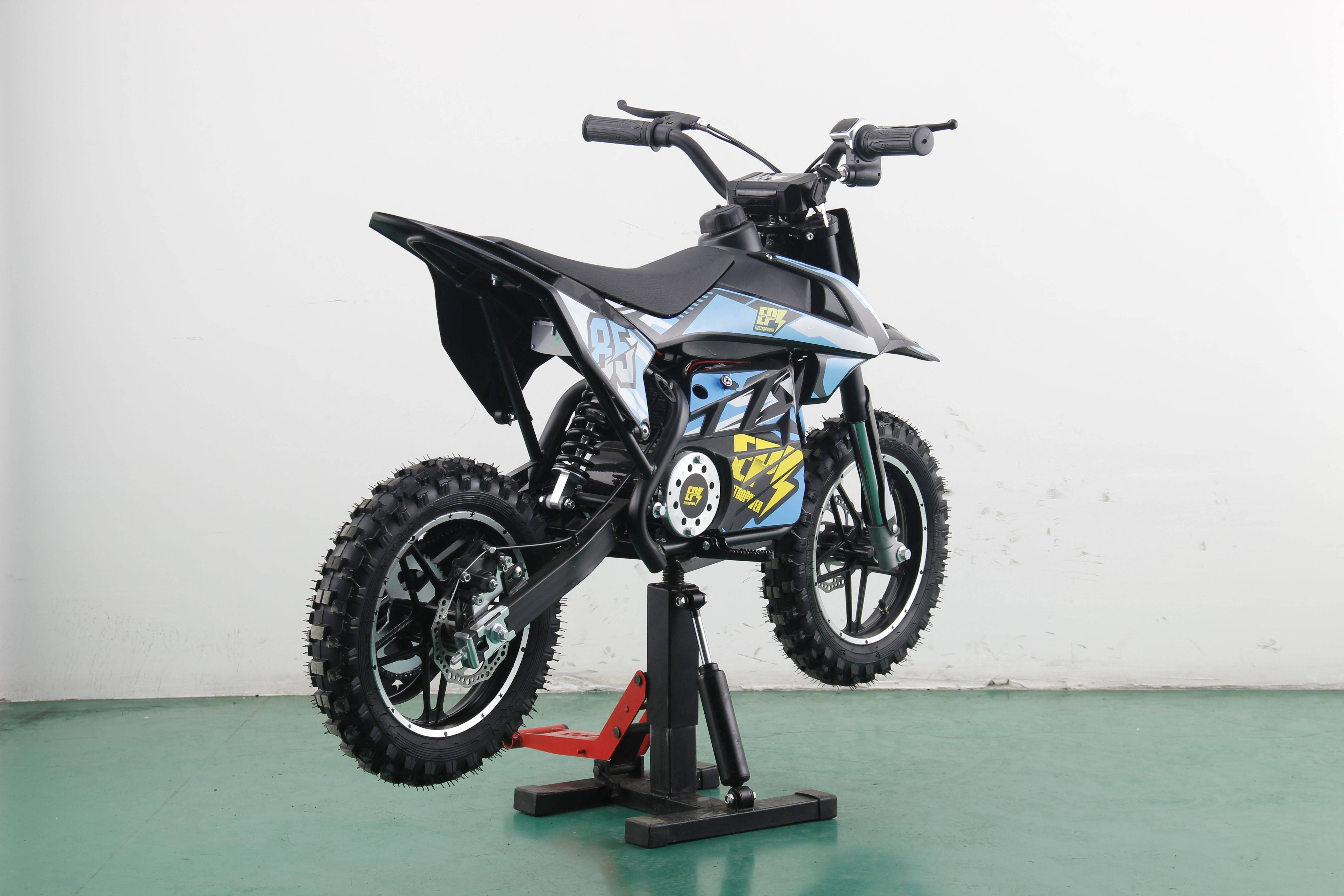 Mini moto électrique 1000W Bleu - Image 2