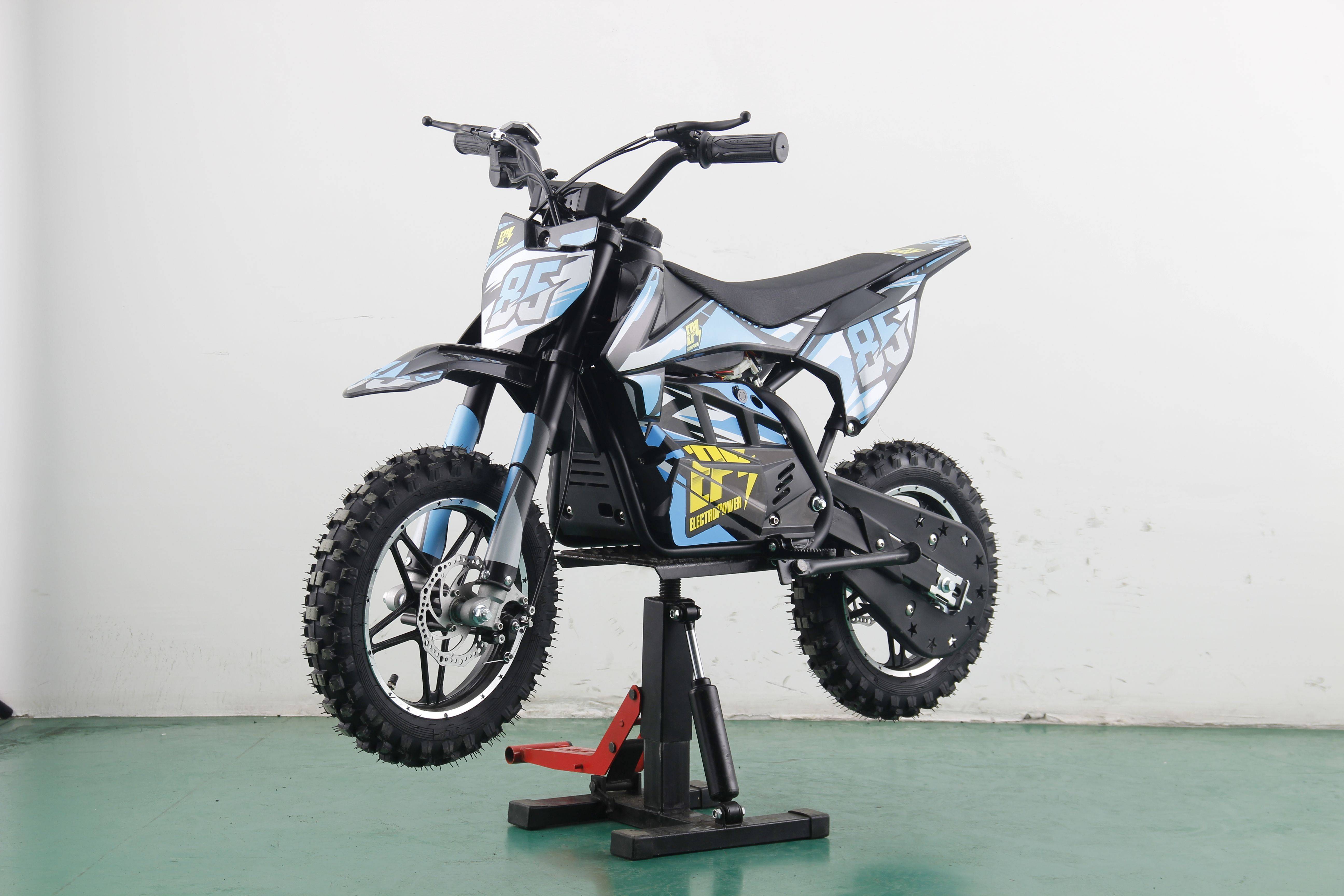 Mini moto électrique 1000W Bleu - Image 4