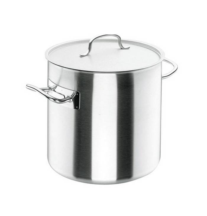 Marmite traiteur inox 24cm + couvercle 50124 Lacor