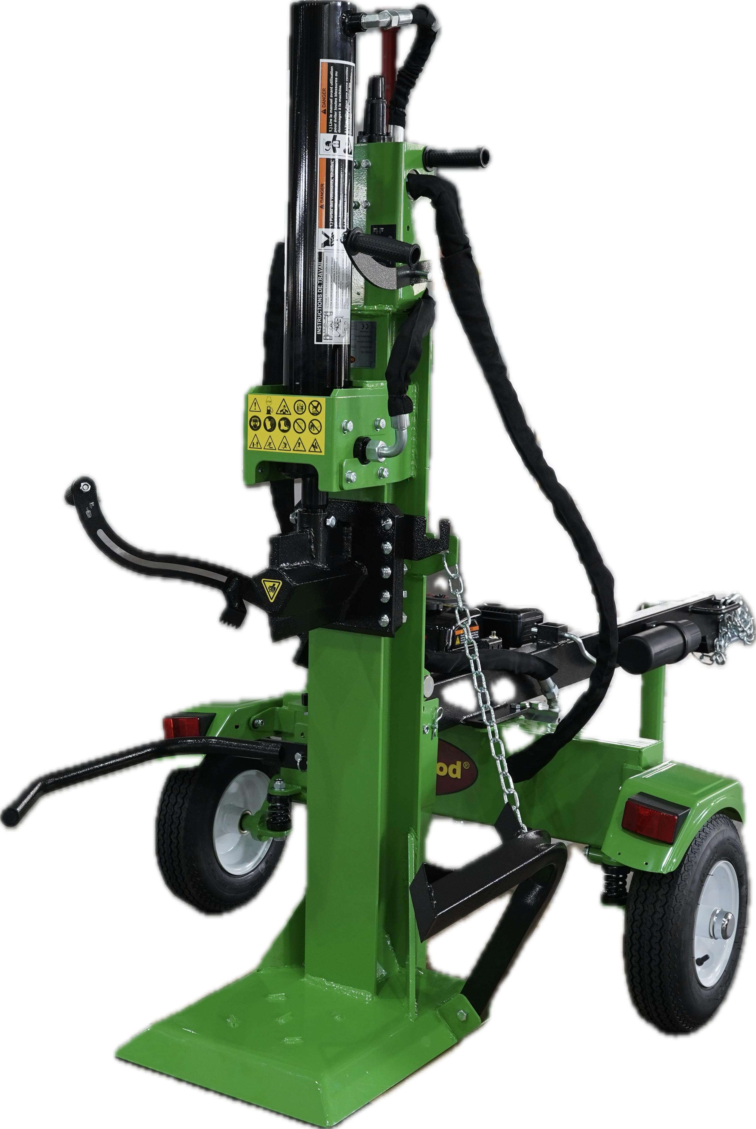 Fendeur de bûches tractable 22 Tonnes - 6.5cv - Image 2