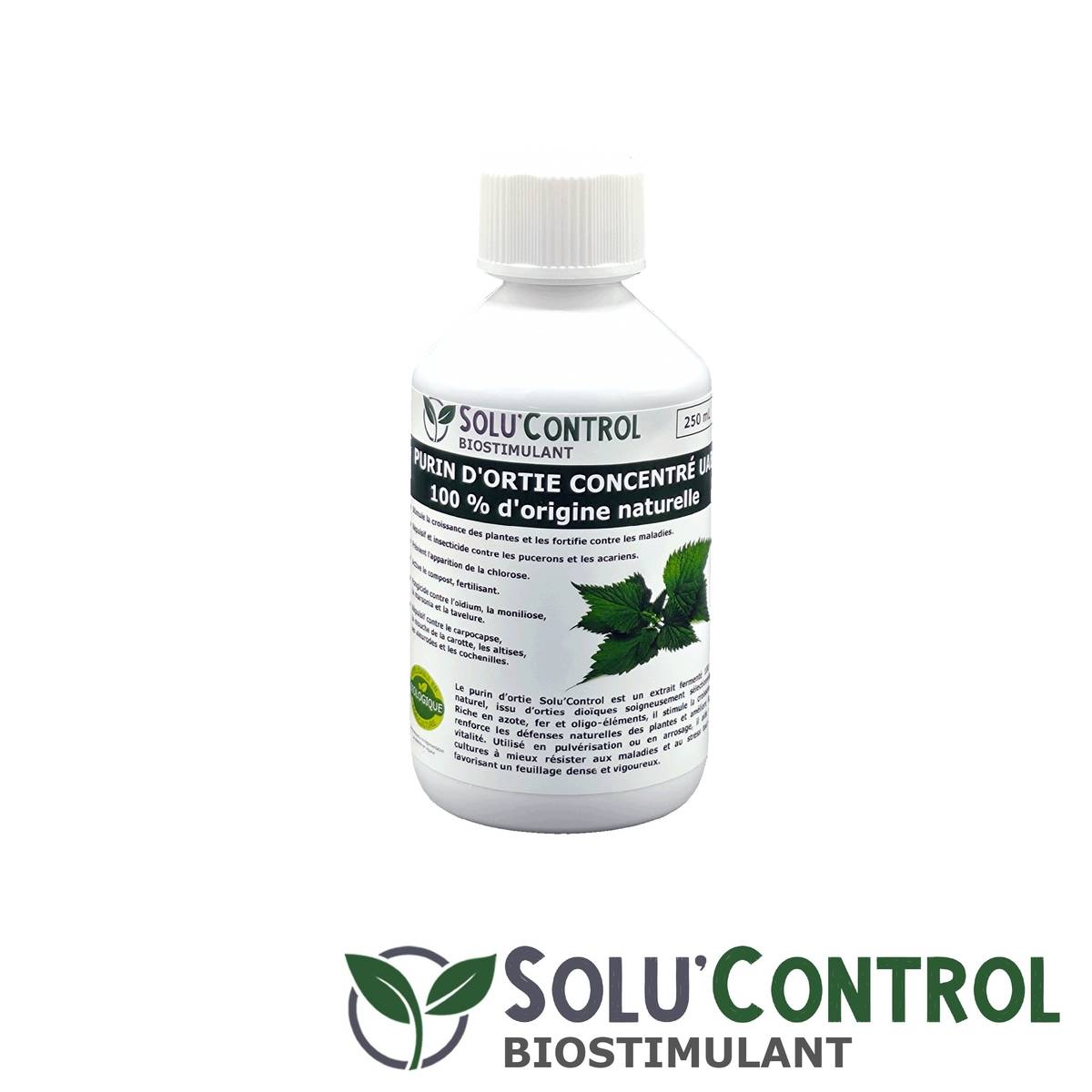 Tout pour les nuisibles - SOLU'CONTROL - Purin d’Ortie Naturel  – 250 ml – Produit Végétal – Stimule la Croissance et Renforce les Plantes - Image 3