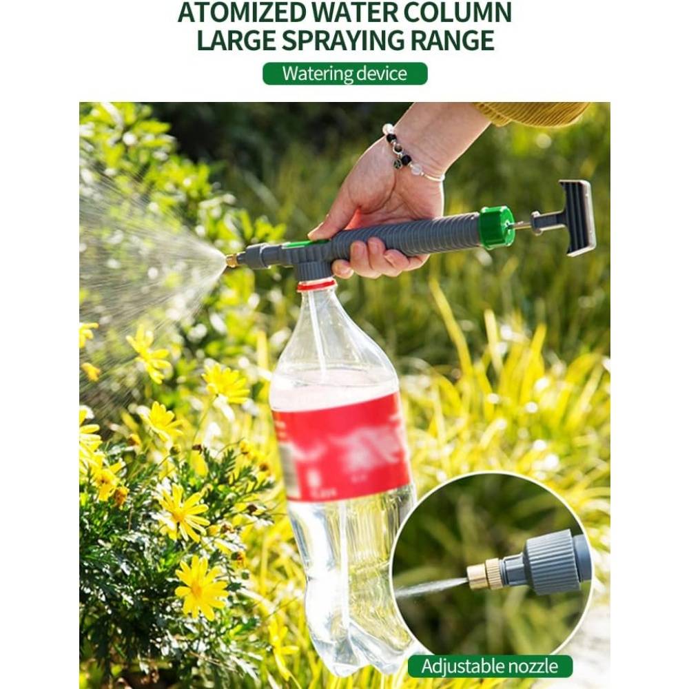 Buse d'arrosage-Pulvérisateur à main haute pression pour bouteille de boisson, buse réglable Living123 - Image 5