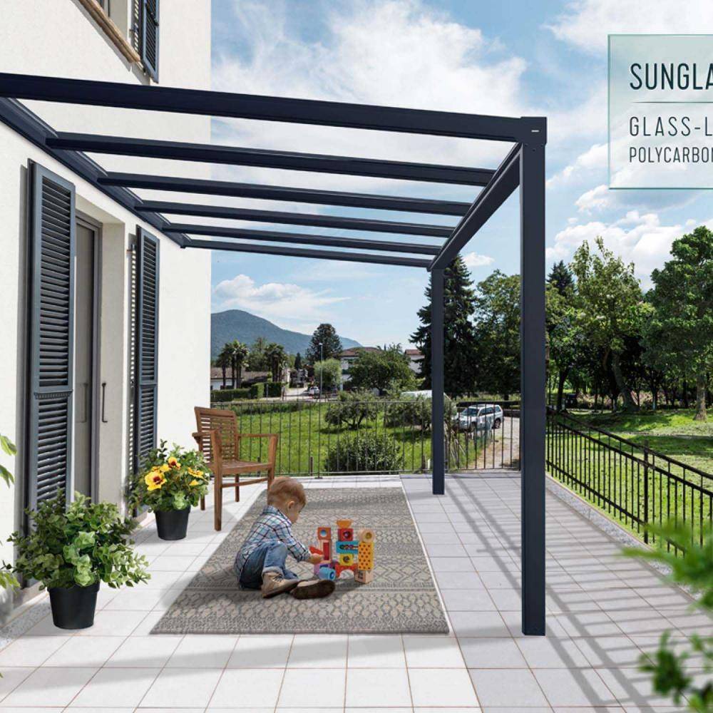 Canopia - Canopia Pergola Stockholm 3,4X3,7 Grise - Image 2