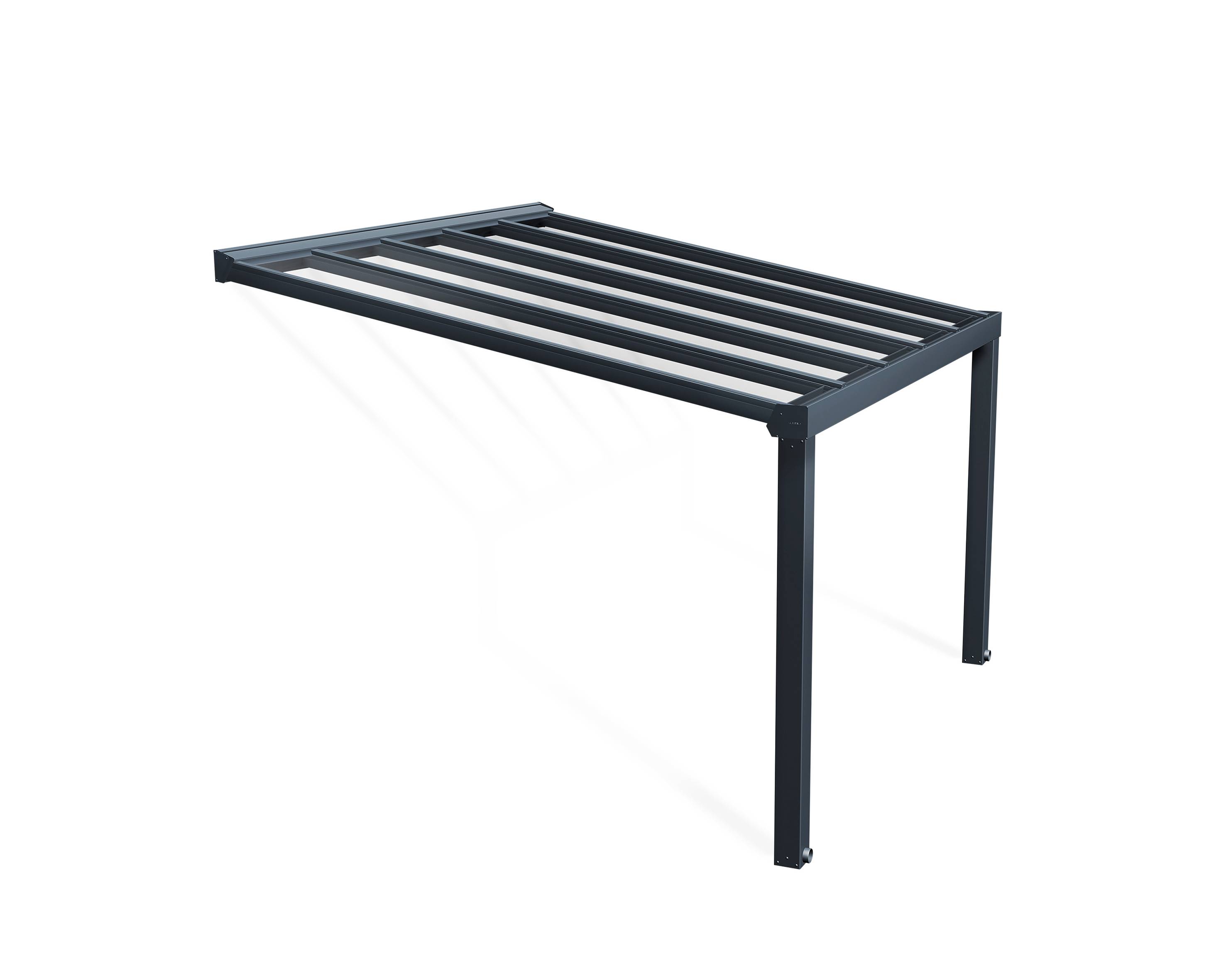 Canopia - Canopia Pergola Stockholm 3,4X3,7 Grise - Image 1