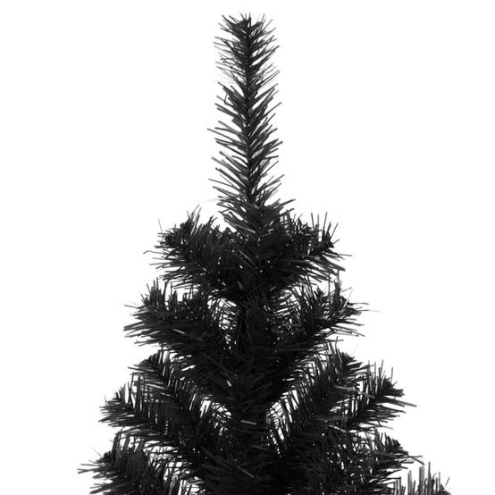 Sapin de Noël - Arbre de Noël artificiel avec support noir 180 cm PVC - Image 3