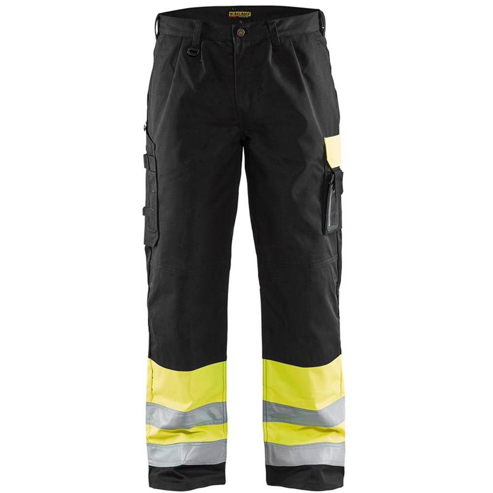 Pantalon artisan haute visibilité Jaune fluo/Noir | 158418603399 - Blaklader