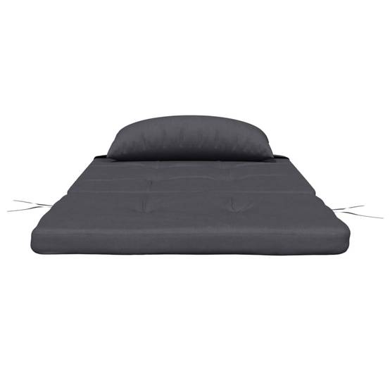 PANGIVO - Coussins de chaise adirondack tissu oxford anthracite 126 x 58 x 4.5 cm - PANGIVO - Image 6