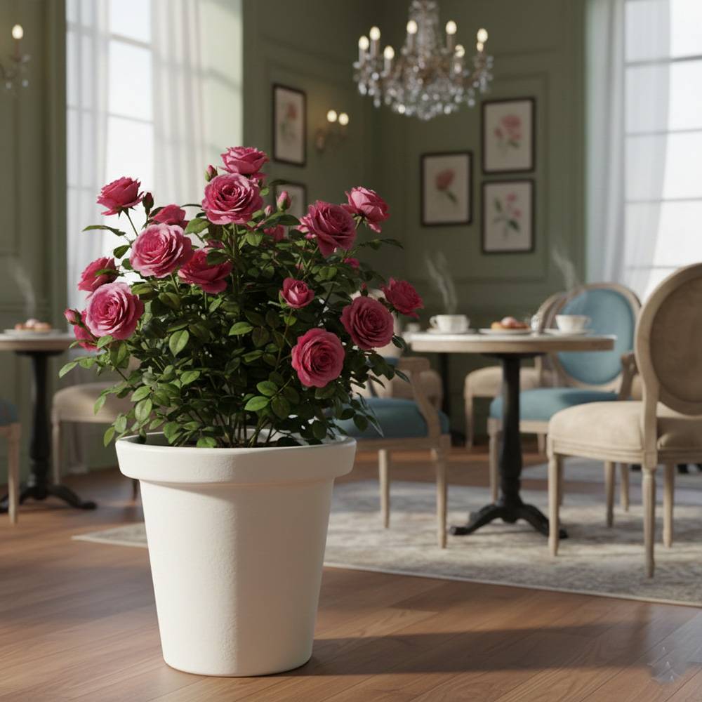 Plast'Up Rotomoulage - Pot de fleurs rond xxl delight 75l- lot de 2 - Image 2