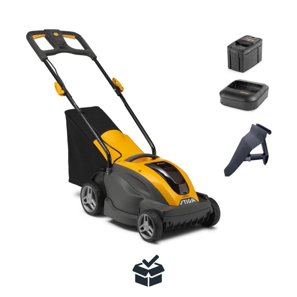 Stiga - Tondeuse Combi336e Kit, batterie 48V 2 Ah, largeur 34 cm - STIGA - Image 10