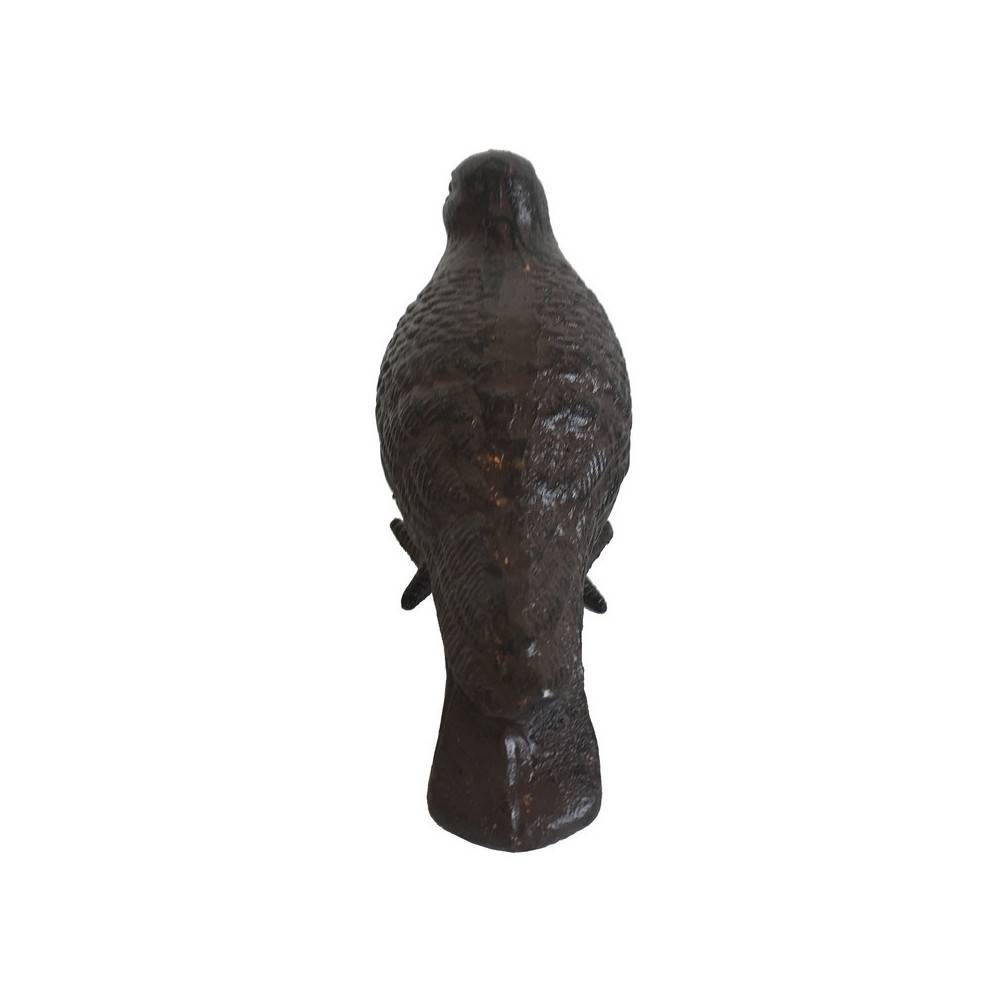 Pigeon en fonte marron 19 x 8 x 12 cm Chemin de campagne - Image 4