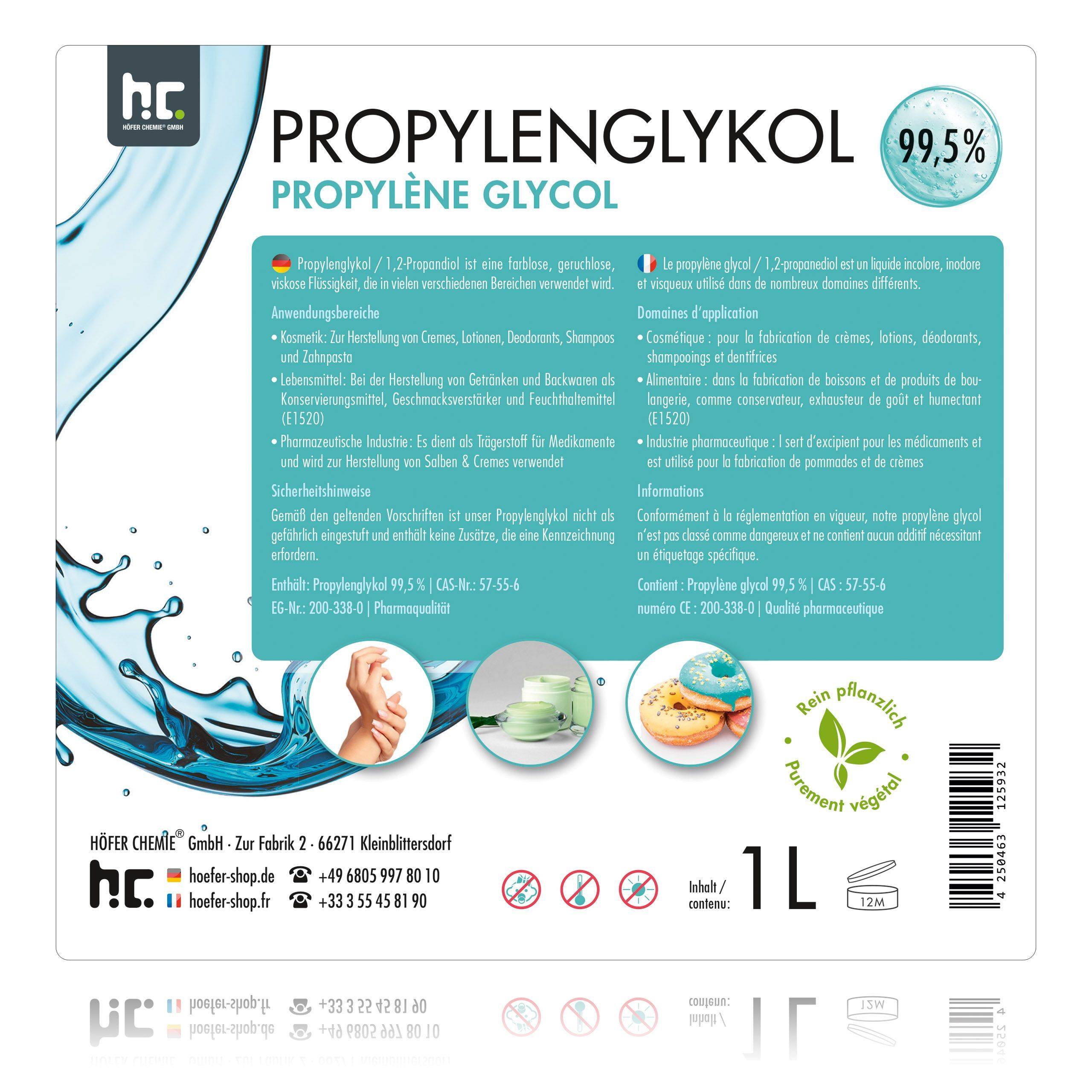 1 L Propylène Glycol 99,5% x 1 - Image 5