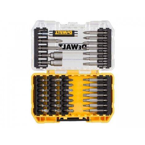 Embout de vissage en coffret Toughcase DEWALT - Ø 25 et 40 mm - 40 pièces - DT70705-QZ - Image 1