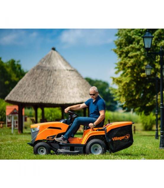 Tondeuse autoportée 432 cm³ - 84 cm - 3500 m² - idéal terrain en pente - Villager VT 848 - Image 3