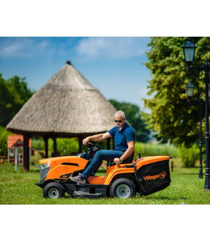 Tondeuse autoportée 432 cm³ - 84 cm - 3500 m² - idéal terrain en pente - Villager VT 848 - Image 3