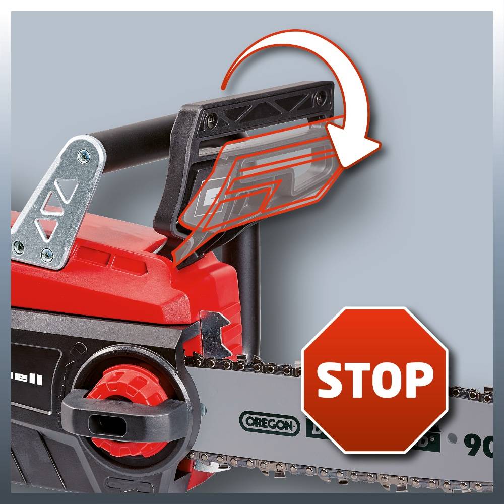 Einhell - Tronçonneuse sans fil 18 V - 25 cm - GE-LC 18 Li Kit Einhell - Image 4