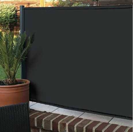 Brise vue 180 g/m² - H 1,50 mètres, Long 25 m, Couleur Noir - Image 6