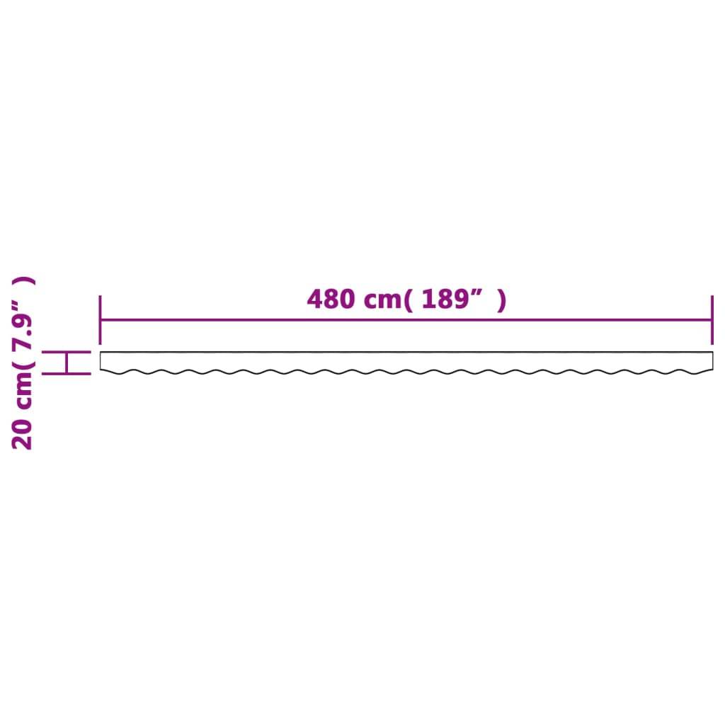 Prolenta Premium - Store banne Mano rouge 480 X 20 cm - P87211R - Image 6
