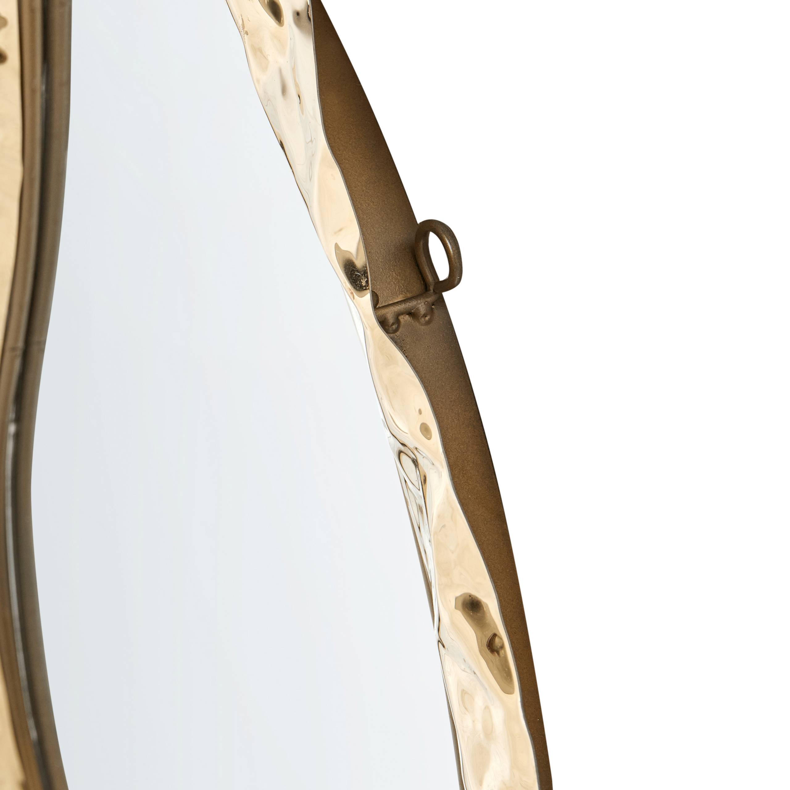 Beliani - Miroir Acier inox Doré JOSSIGNY - Beliani - Image 5