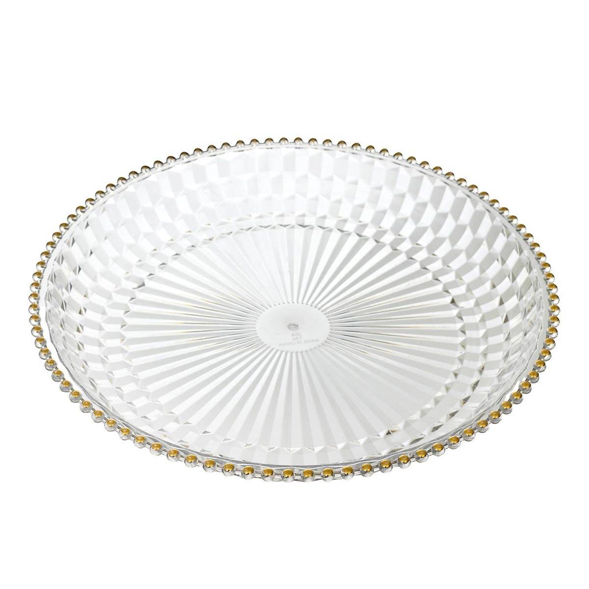 The Home Deco Factory - Plateau de Service "Sabah" 38cm Transparent