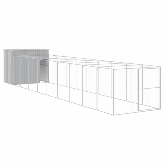 Niche plastique acier gris 214 x 1.069 x 181 cm - Prolenta premium p3533.6 - Image 1