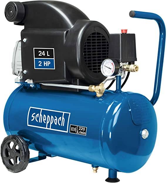 Scheppach - Compresseur d'air lubrifié SCHEPPACH 1500W 8bar 24 litres - 5906135901