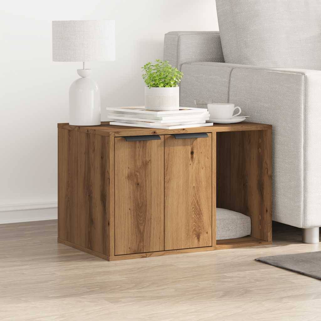 Prolenta Premium - Meuble à litière pour chat bois marron 60 x 40 x 40 cm - Prolenta premium p360.9 - Image 3