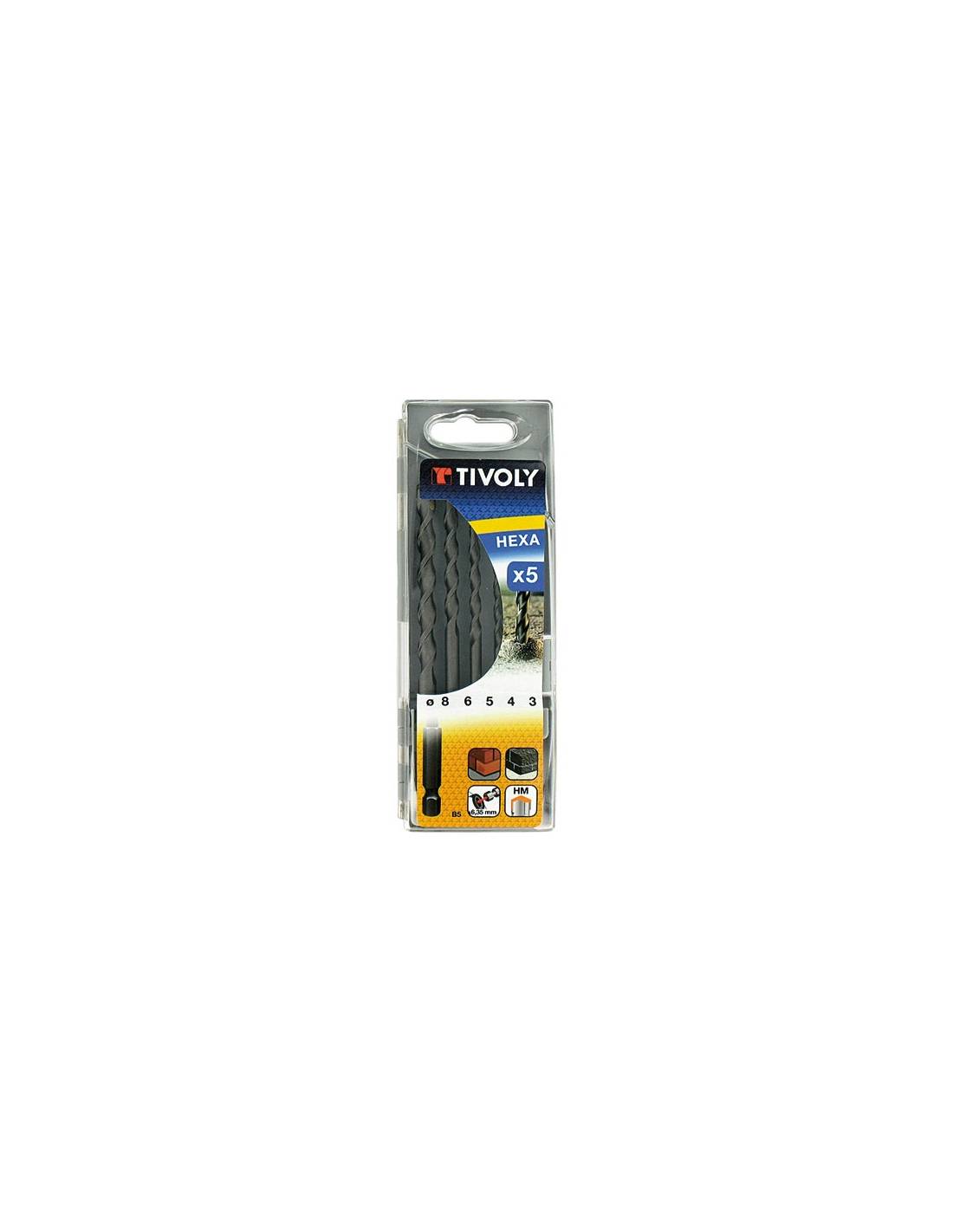 Tivoly - Forets Béton Hexagonaux Coffret De 5p. - Tivoly - Image 1