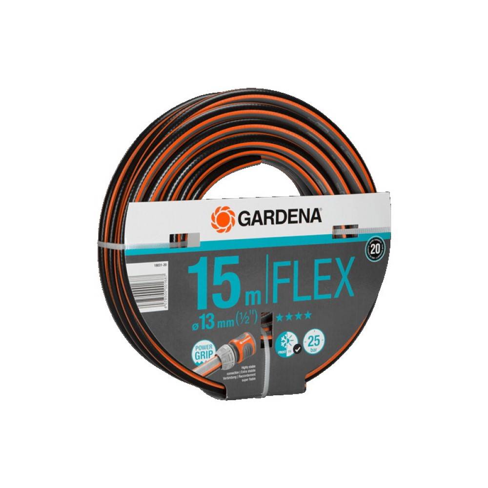 Gardena - Couronne de tuyau d'arrosage FLEX 15 m + renfort tricoté en carbone Ø 13 mm Gardena - Image 4