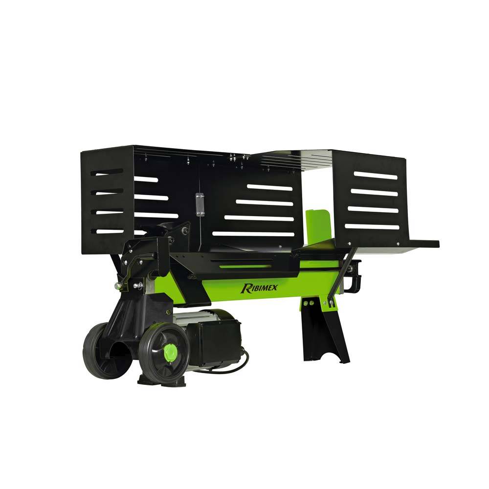 Ribimex - Fendeur de bûche électrique horizontal 2200w 5 tonnes longueur bûche 52cm - Image 1