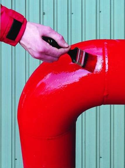 Primaire de protection antirouille et finition CombiColor Original rouge feu RAL 3000 pot 750ml - RUST-OLEUM - 7365.0.75 - Image 2