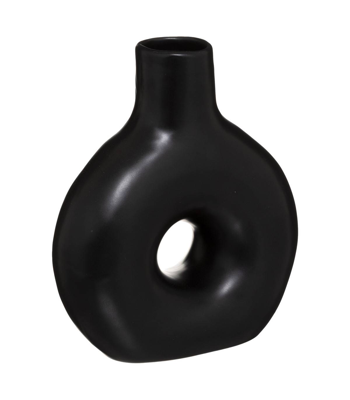Vase Circle en Céramique D 17 x H 21 cm
