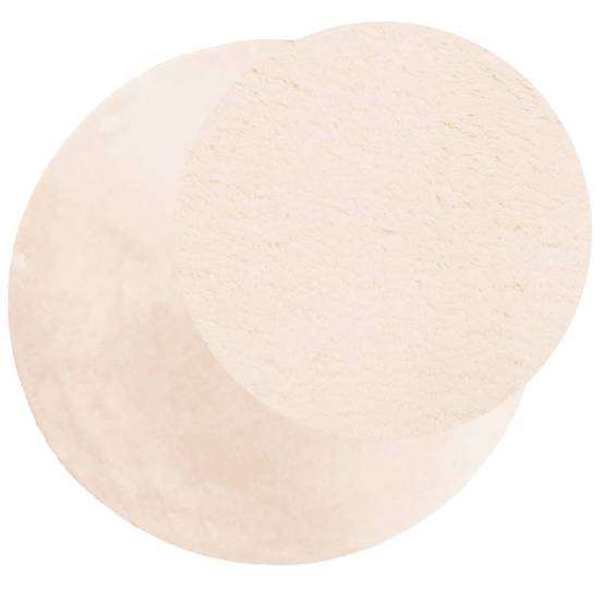 Tapis Rond LavablePoils Courts Doux Antidérapant pour Chambre Enfant Beige Ø 120 cm – ComfortXL Outdoor Living - Image 3