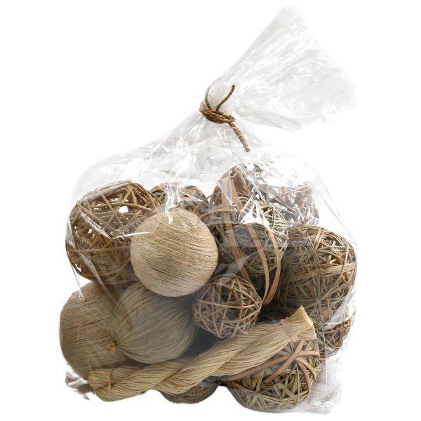 Sil - Sachet de boules séchées Natural 26 x 30 cm Sil - Image 2