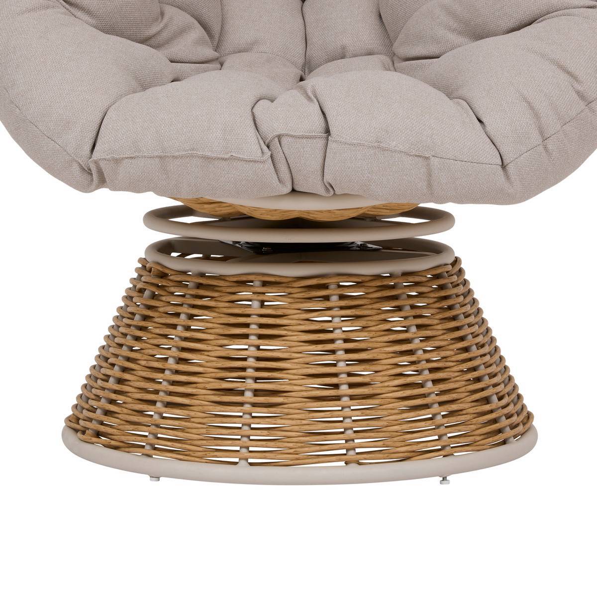 Hesperide - Fauteuil de jardin Nymely beige Hespéride - Image 4