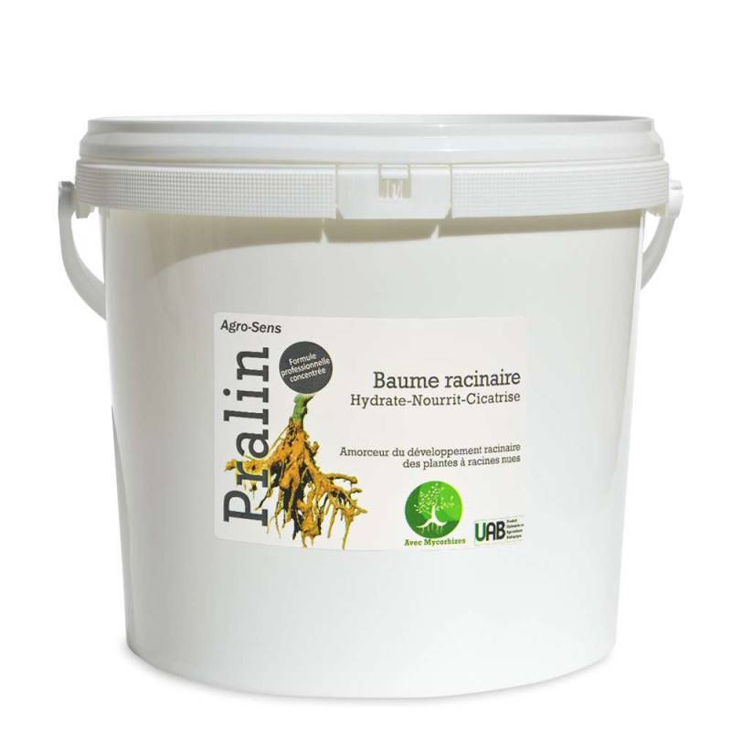 Pralin enrichi en mycorhizes - Agro Sens - Seau 5,6 kg de poudre pour 7 litres de pralin - Image 1