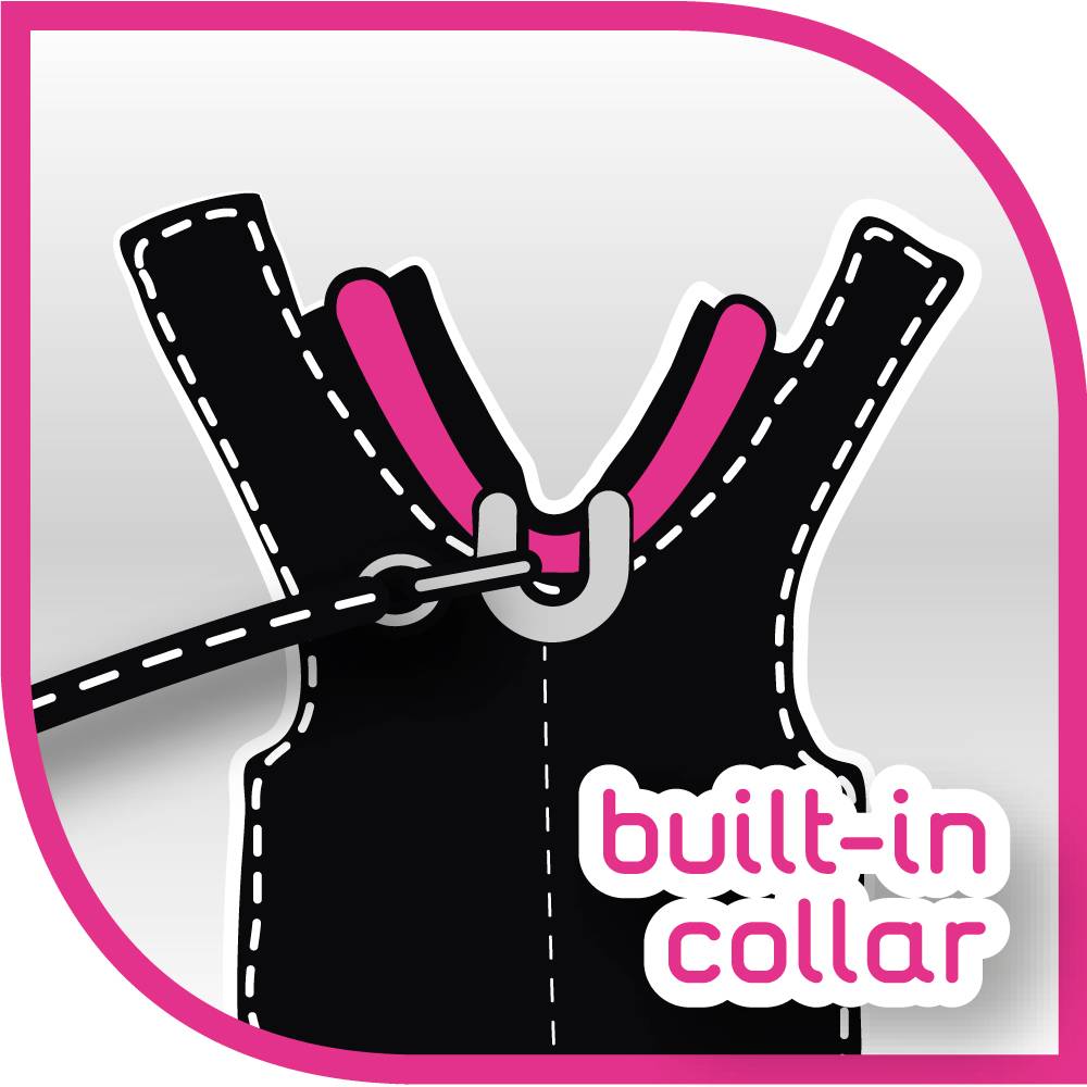 Ferplast - Manteau pour Chiens Rembourré Coupe-vent Imperméable TECHNO 28, Réfléchissant, Collier intégré - Image 5
