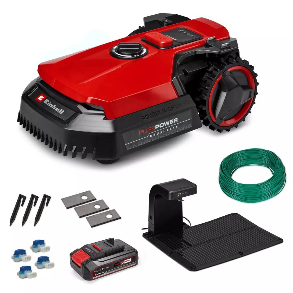 Einhell - Robot tondeuse FREELEXO 500 - 18V - brushless - programmable via appli - capteurs sécurité Einhell - Image 1