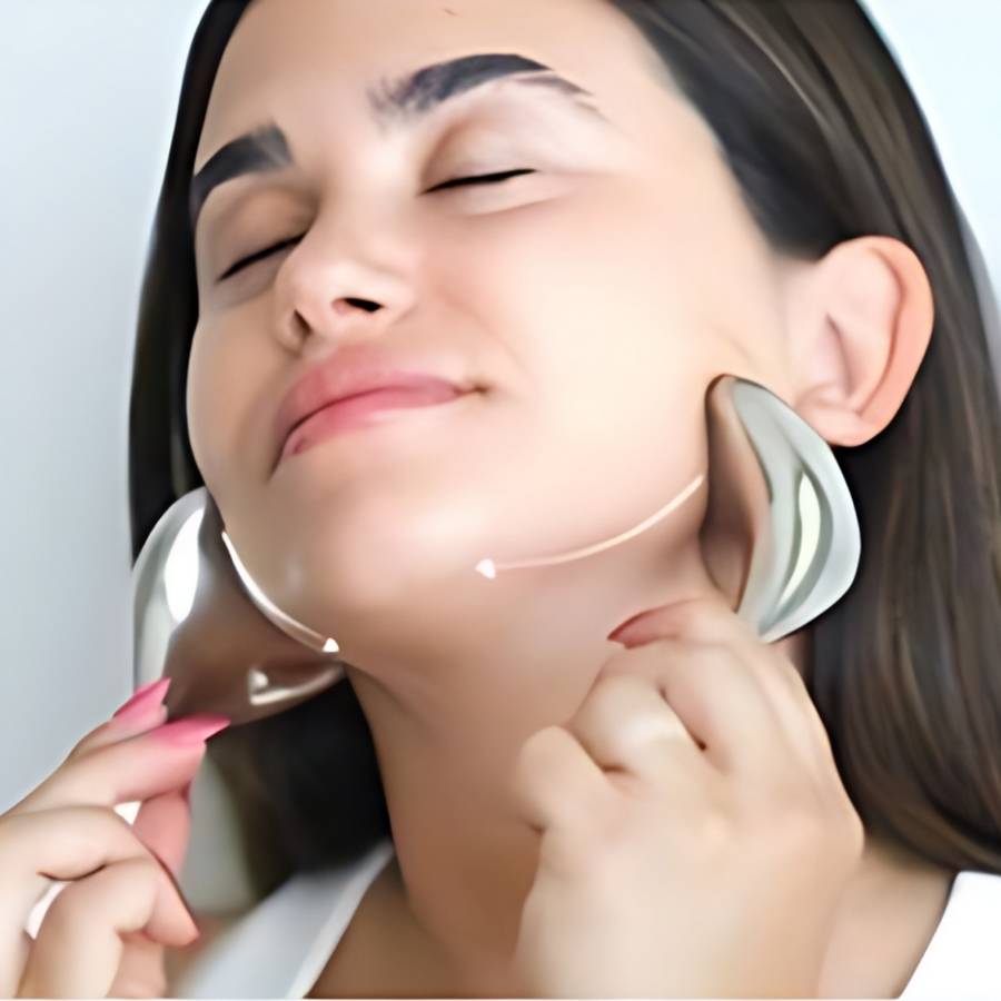 Masseur Caudale Visage et Corps - Effet lifting -peau lisse et ferme-Meilleure absorption des soins - Tous Types de Peau - Sun & Sia - Image 1